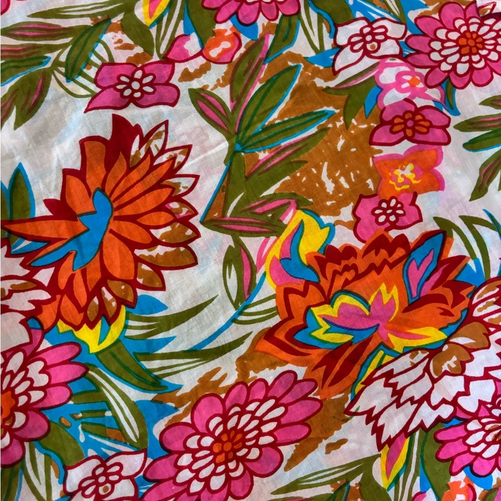 Floral Print 100% Cotton Women's Tunic
Made in India size XXL - Picture 2 of 5